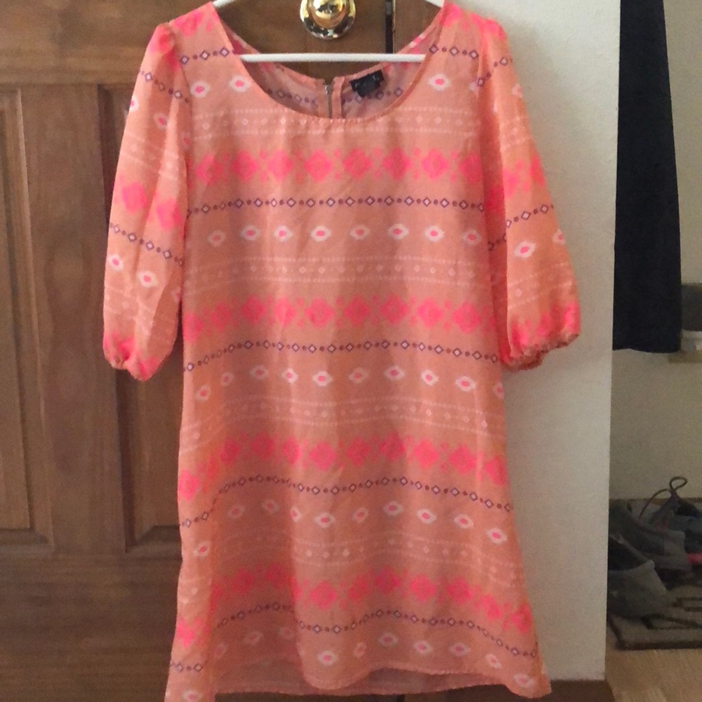 3/4 sleeve dress